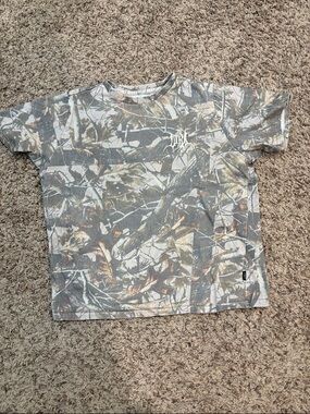 Lrg Kids Camo Short Sleeve Tee - Gray, Brown, Green